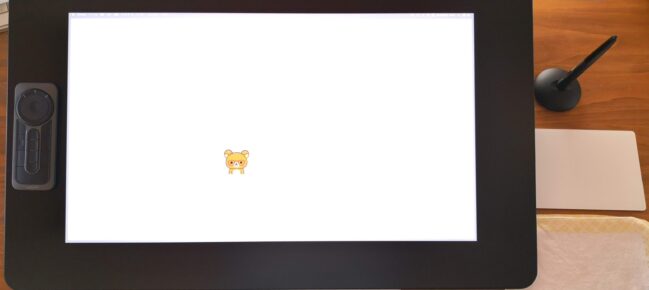 Mac+cintiq pro(液晶タブレット)で最初に設定すること