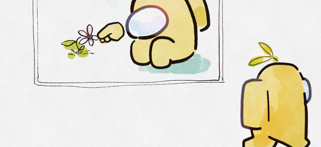 #Among Us お花タスク